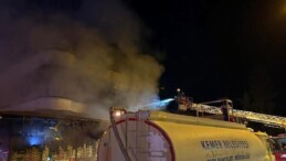 Kemer’de korkutan yangın