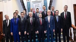 Konya Heyeti Adalet Bakanı Akın Gürlek’e Hayırlı Olsun Ziyaretinde Bulundu