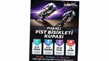 Konya Velodromu, geleceğin şampiyonlarını ağırlamaya hazırlanıyor