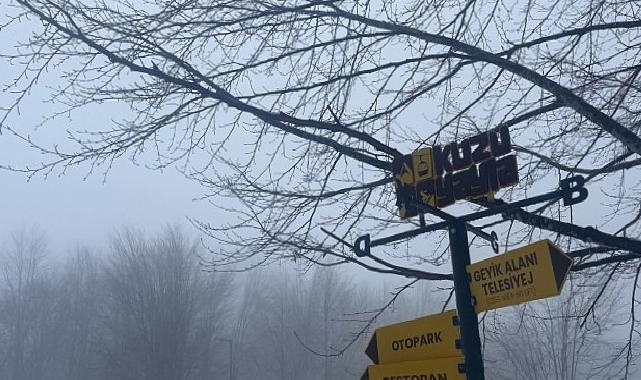 Kuzuyayla’da bayram ve kar sevinci bir ortada