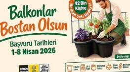 Lider Altay: “Balkonlar Bostan Olsun Projesi ile 42 Bin Bireye Zerzevat Yetiştirme Seti Armağan Edeceğiz”