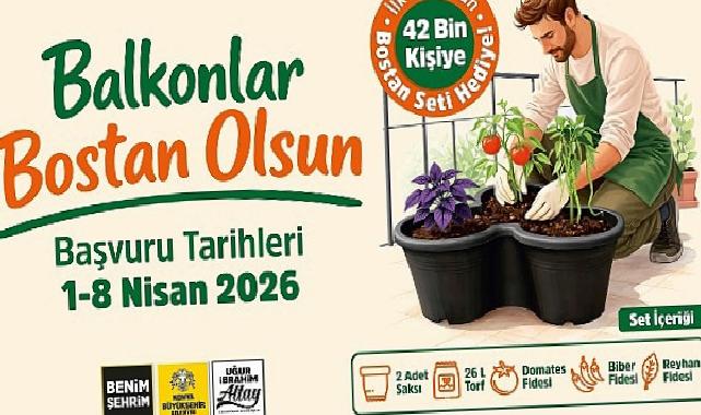 Lider Altay: “Balkonlar Bostan Olsun Projesi ile 42 Bin Bireye Zerzevat Yetiştirme Seti Armağan Edeceğiz”