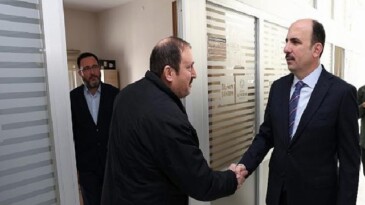 Lider Altay, Belediye Ünitelerini Ziyaret Ederek Çalışanlarla Buluştu