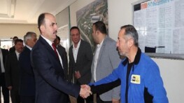 Lider Altay Merkez İçme Suyu Arıtma Tesisleri’nde İncelemelerde Bulundu