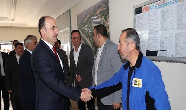 Lider Altay Merkez İçme Suyu Arıtma Tesisleri’nde İncelemelerde Bulundu