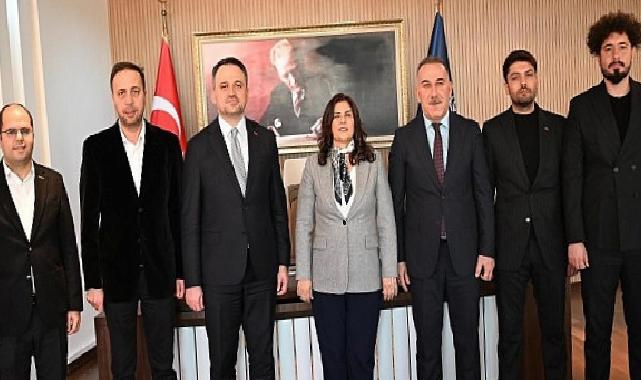 Lider Çerçioğlu’na Gençlik ve Spor Bakan Yardımcısı Dr. Enes Eminoğlu’ndan Ziyaret