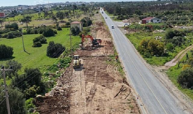 Lider Çerçioğlu’ndan Akbük’te Yol Yenileme Çalışması