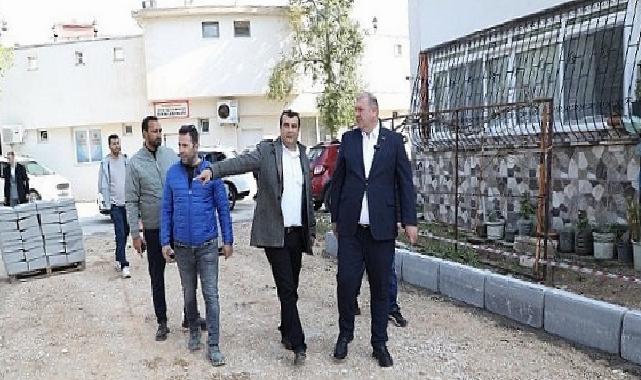 Lider Çiçek Alanda; Çalışmalar Dolu Dizgin Sürüyor