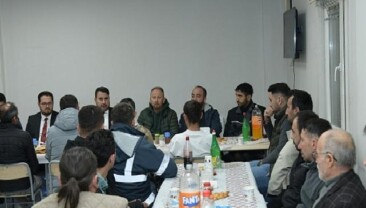 Lider Çırpanoğlu, Kazanbel Beton Çalışanlarıyla İftar Sofrasında Buluştu