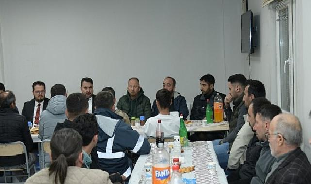 Lider Çırpanoğlu, Kazanbel Beton Çalışanlarıyla İftar Sofrasında Buluştu
