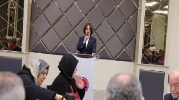 Lider Köymen, şehit ve gazi aileleriyle iftar sofrasında buluştu