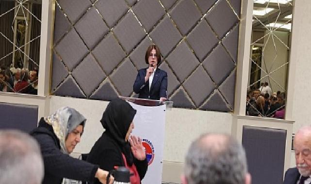 Lider Köymen, şehit ve gazi aileleriyle iftar sofrasında buluştu