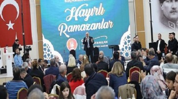 Lider Özarslan iftarda Kırşehirlilerle buluştu