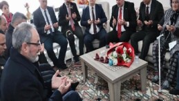 Lider Pehlivan, şehit ailelerini ziyaret etti, “Başımızın tacısınız”