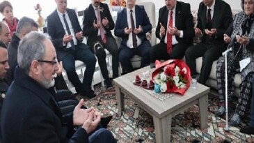 Lider Pehlivan, şehit ailelerini ziyaret etti, “Başımızın tacısınız”