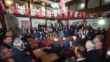 Lider Uzun, Bayramlaşma Programında Değerli İletiler Verdi…