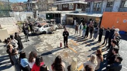 Maltepe Belediyesi’nin öğretmenlerine “yangın müdahale eğitimi”