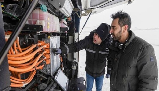 MAN’ın elektrikli otobüsü Lion’s Coach E, Erzurum ve İsveç’te kar ve buza meydan okudu