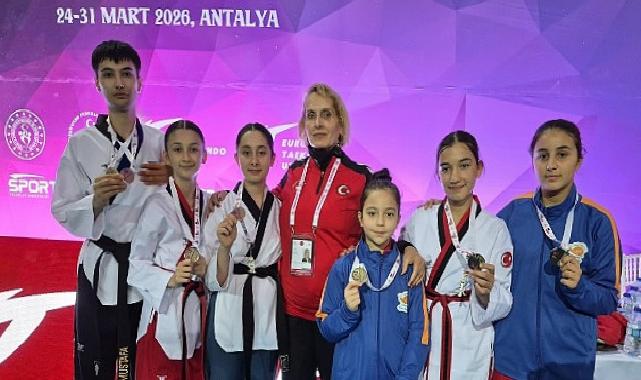 Memleketler arası şampiyonada madalya yağmuru