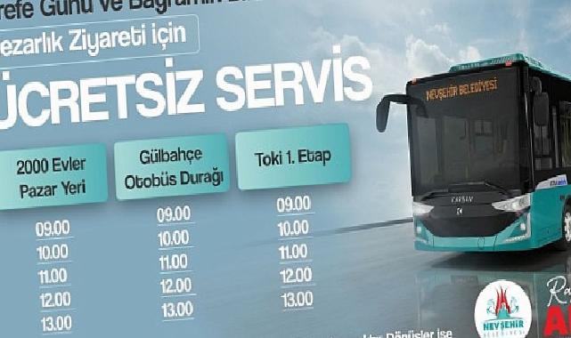 Mezarlık Ziyaretleri İçin Fiyatsız Seferler Düzenlenecek