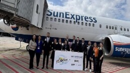 Milas-Bodrum Havalimanı dönemin birinci dış sınır uçuşunu karşıladı