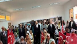 Moritanya’da Türkoloji Okuyan Afrikalı Öğrenciler UCLG Başkanı Altay’ı Coşkuyla Karşıladı