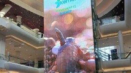 Moskova’da dev ekranlarda Kemer tanıtımı