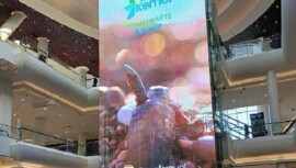 Moskova’da dev ekranlarda Kemer tanıtımı