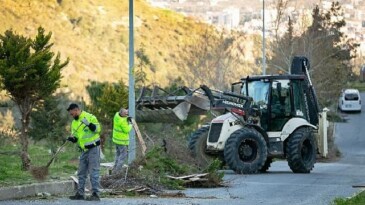 Narlıdere Belediyesi’nden kapsamlı bahar paklığı