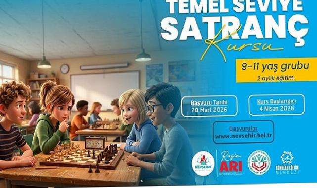 Nevşehir Belediyesi’nden Çocuklara Satranç Eğitimi Fırsatı