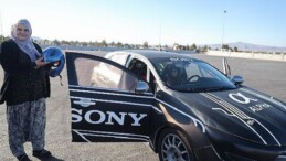 Nevşehir’de Şalvarını Giyip Gelen Bayanlara Özel Slalom Sürüşü