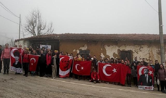 Nilüfer Belediyesi’nden 18 Mart Çanakkale Zaferi anısına tabiat yürüyüşü