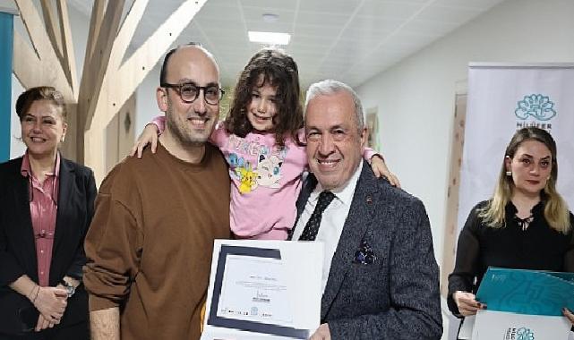 Nilüfer’de babalar eğitimlerini tamamladı sertifikalarını aldı