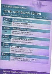 Nilüfer’de Sarsıntı Haftası’nda uygulamalı afet eğitimi