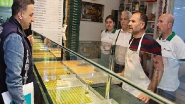 Nilüfer’de tatlı üreticilerine sıkı kontrol