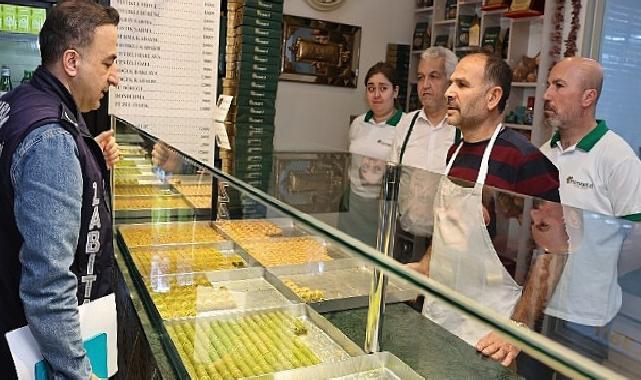 Nilüfer’de tatlı üreticilerine sıkı kontrol