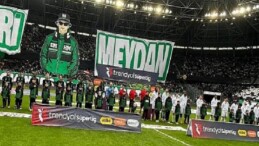 O çocuklar maçta yerlerini aldı