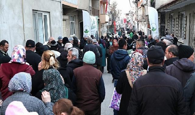 Osmangazi Belediyesi’nin İftar Sofrası Dolup Taştı