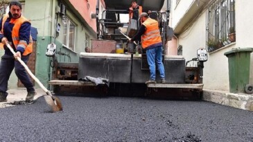 Osmangazi’de Çiftehavuzlar Mahallesi Kına Sokak’a Yeni Asfalt