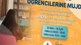 Paşa Konağı Halk Kütüphanesi İmtihan Kampına Dönecek