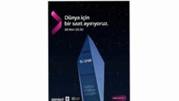 QNB Türkiye, Dünya Saati kapsamında Kristal Kule’de ışıklarını bir saatliğine kapattı