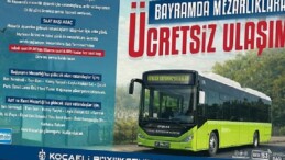 Ramazan Bayramı’nda toplu ulaşım fiyatsız