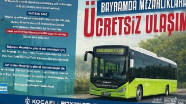 Ramazan Bayramı’nda toplu ulaşım fiyatsız