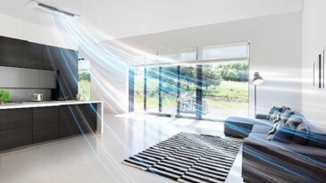 Samsung WindFree Tek Taraf Kaset Klima ile Rüzgarsız Serinlik