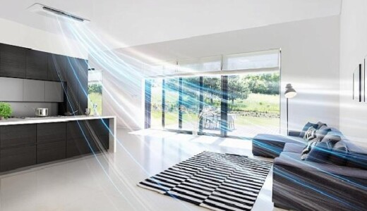 Samsung WindFree Tek Taraf Kaset Klima ile Rüzgarsız Serinlik