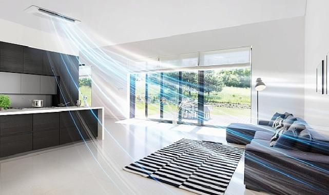 Samsung WindFree Tek Taraf Kaset Klima ile Rüzgarsız Serinlik