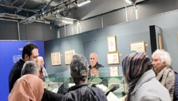 Saygınlar’dan Kutsal Emanetler Standı’na ziyaret