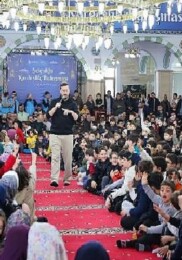 Selçuklu’da Sertaç Abi çocuklarla ‘Kardeşlik Buluşması’nda bir ortaya geldi