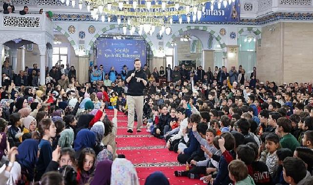 Selçuklu’da Sertaç Abi çocuklarla ‘Kardeşlik Buluşması’nda bir ortaya geldi