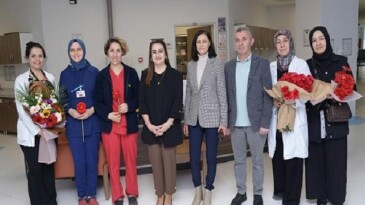 Sıhhat Çalışanlarına 14 Mart Ziyareti